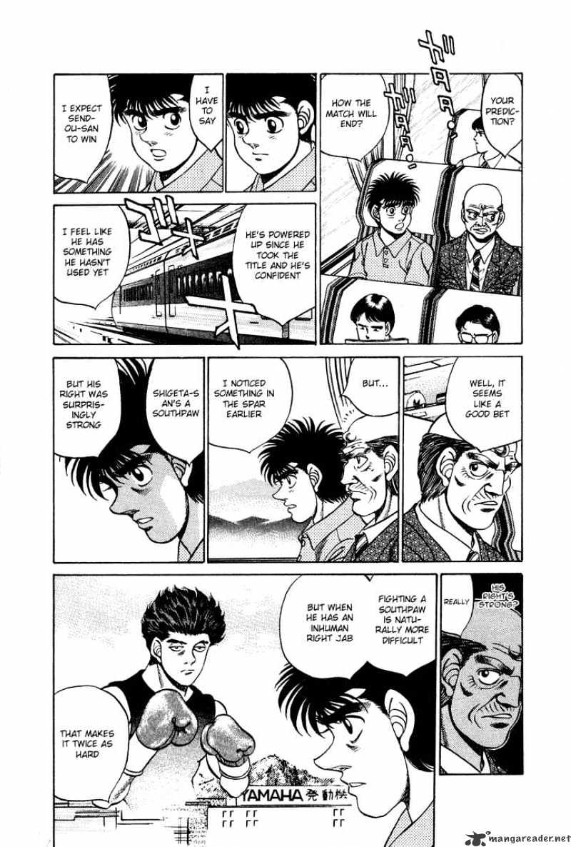 Hajime no Ippo: Fighting Spirit, Chapter 239 image 02